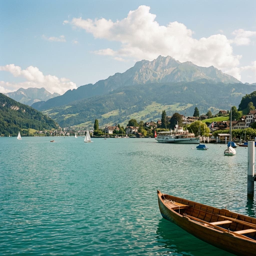 Vierwaldstättersee - Lucernské jezero