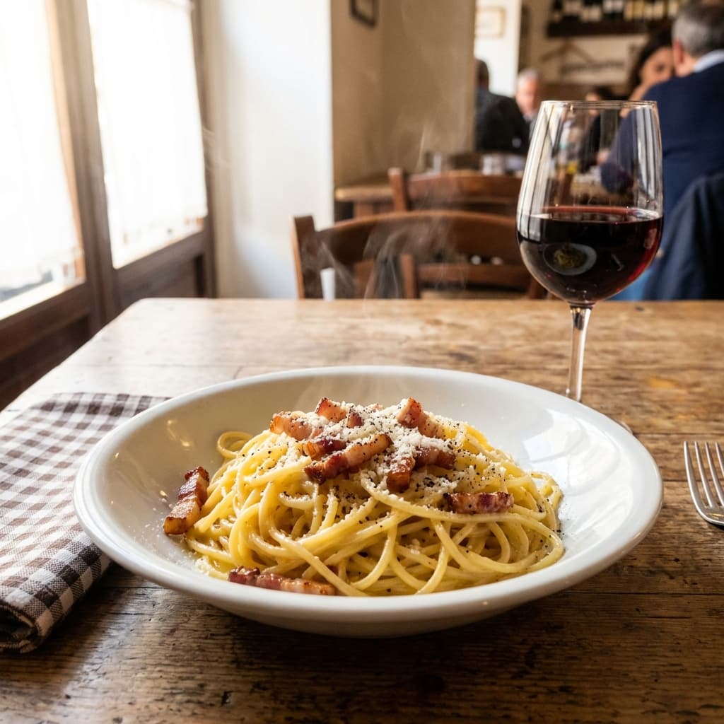 Pravá římská Carbonara