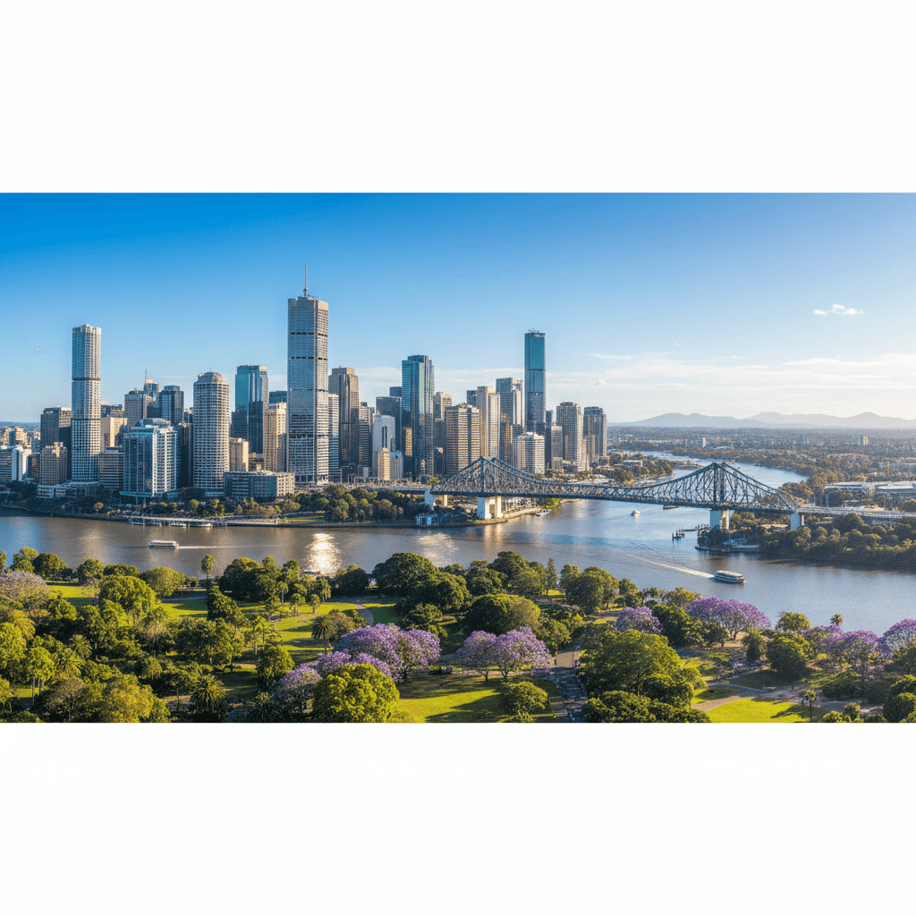 Z Vídně do Brisbane v Austrálii během dubna