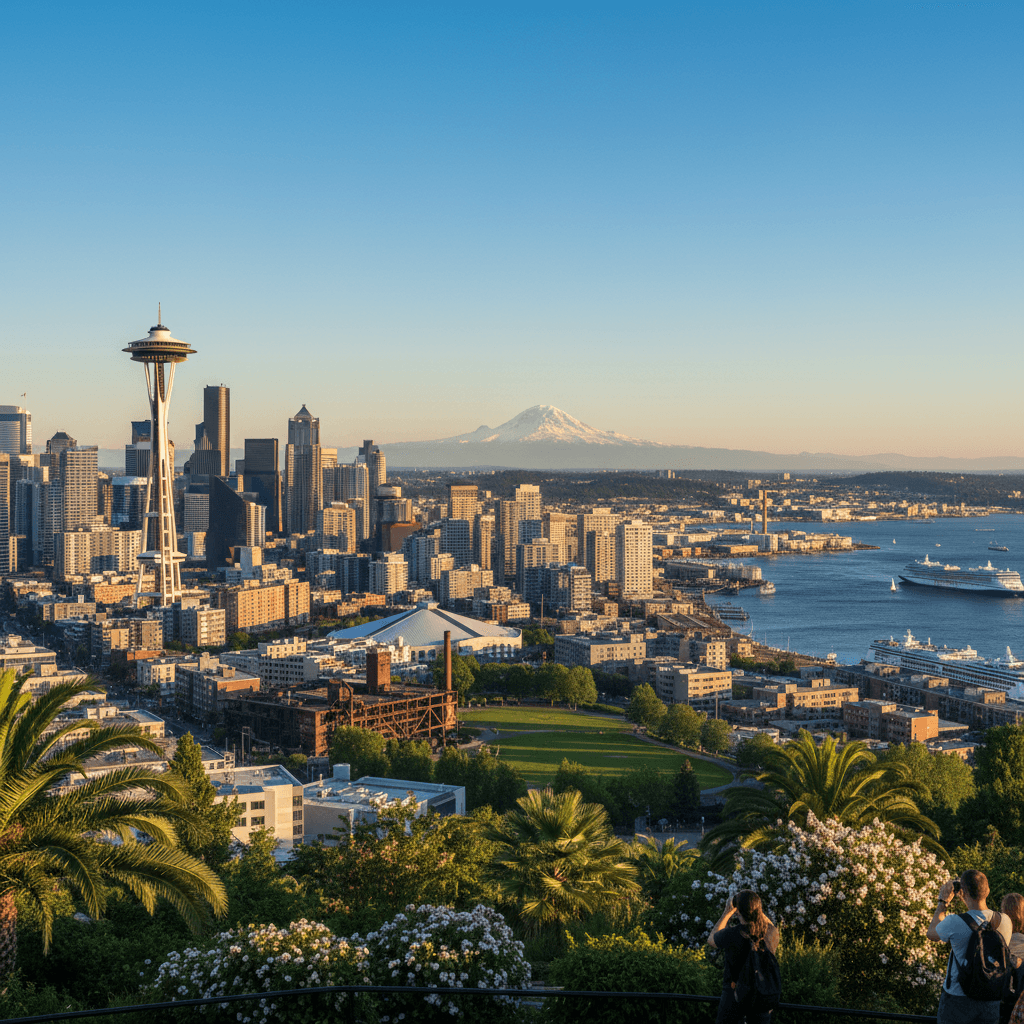 Z Prahy do Seattlu během dubna