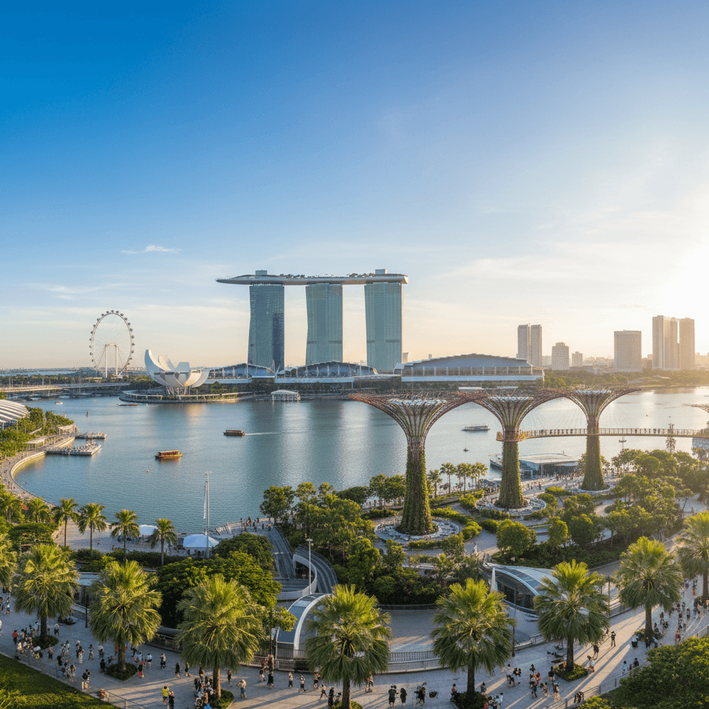 Z Vídně do Singapuru