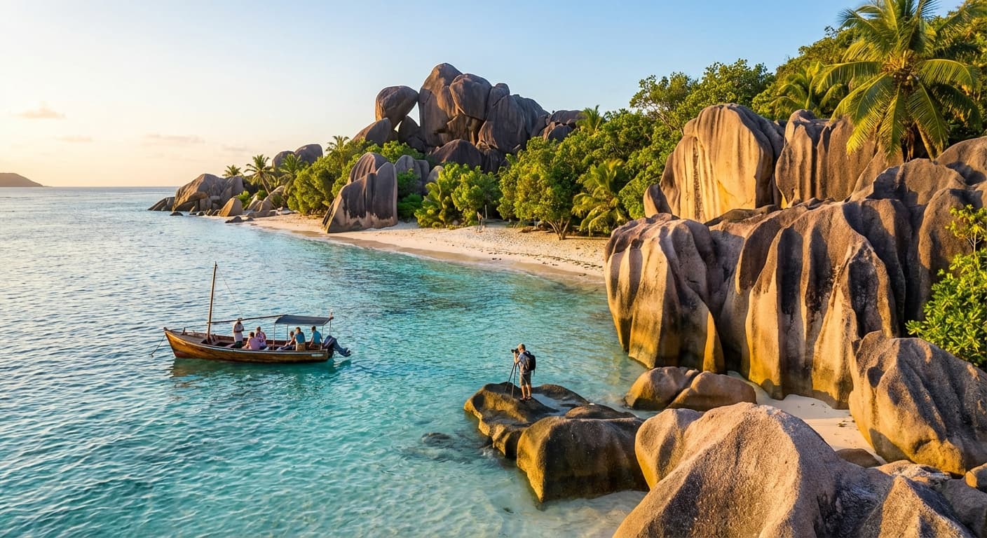 Z Vídně na Seychely