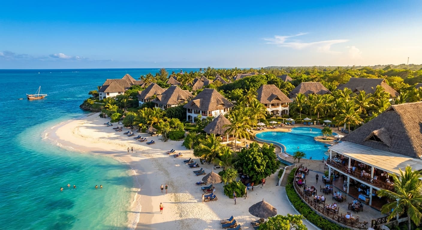 Luxusní Zanzibar hotel 5*