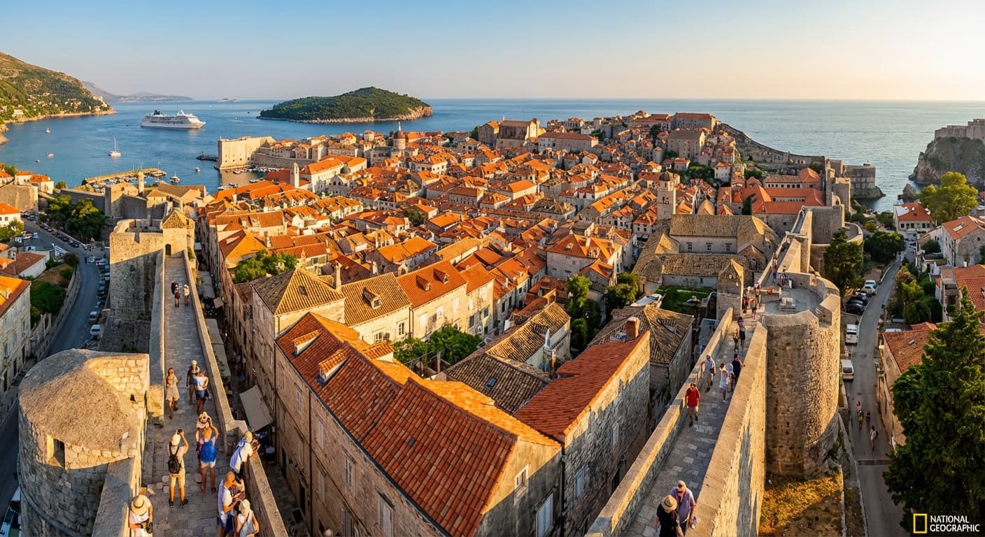 Z Vídně do Dubrovníku ✈️