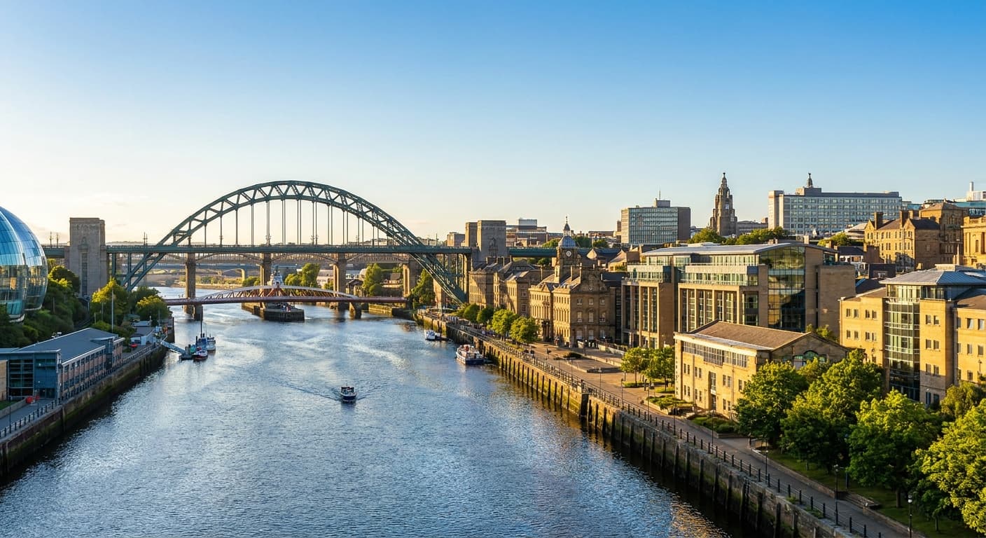 Newcastle upon Tyne za hubičku! 🇬🇧 Objevte severní perlou Anglie! ✨