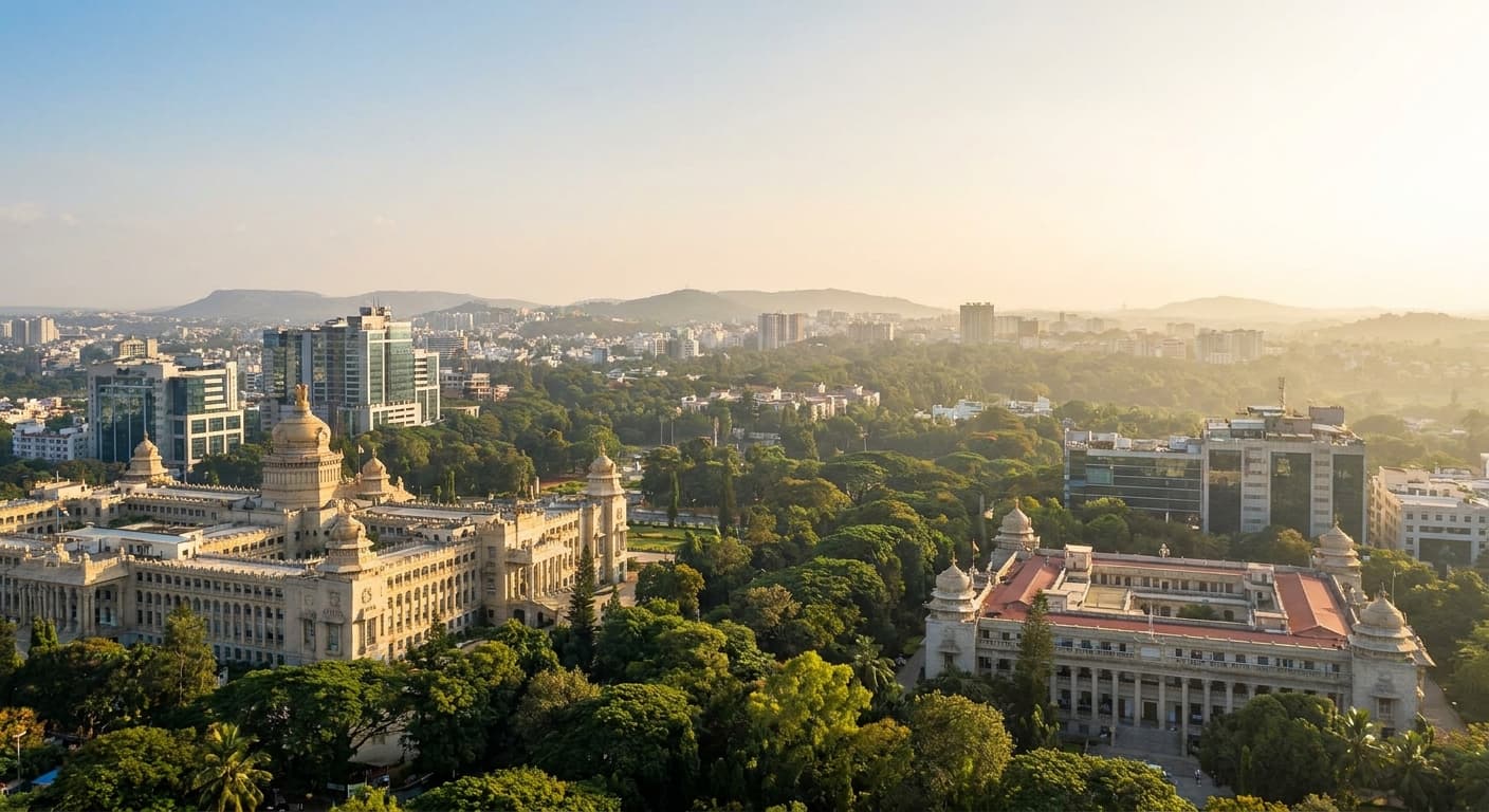 Indie volá! 🇮🇳 Objevte zelené srdce Bengalúru z Vídně! ✈️