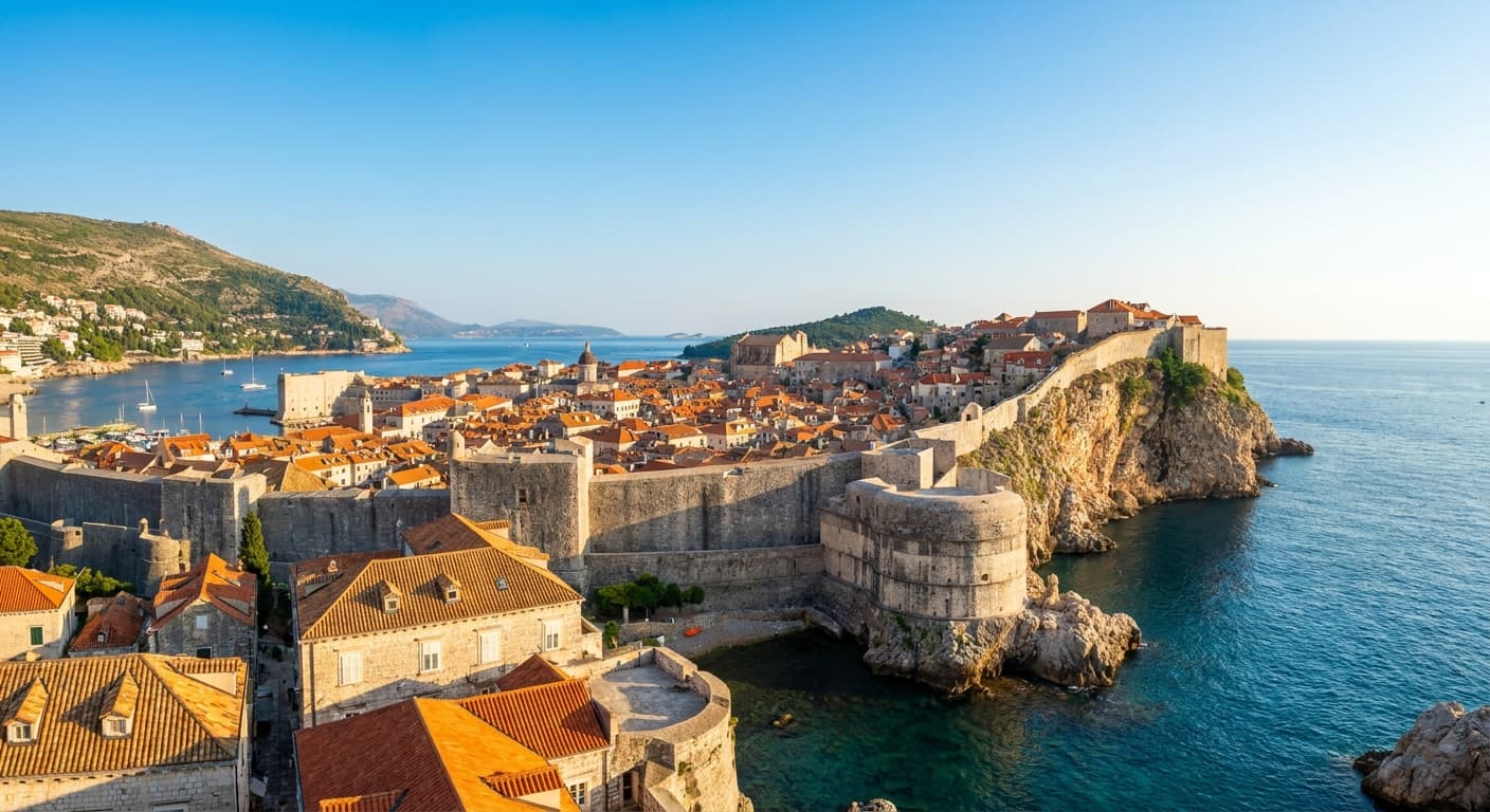 Dubrovník za babku! 🏰 Levné letenky z Vídně do perly Jadranu!